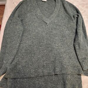 VILA V-Neck Sea Green Sweater Size L